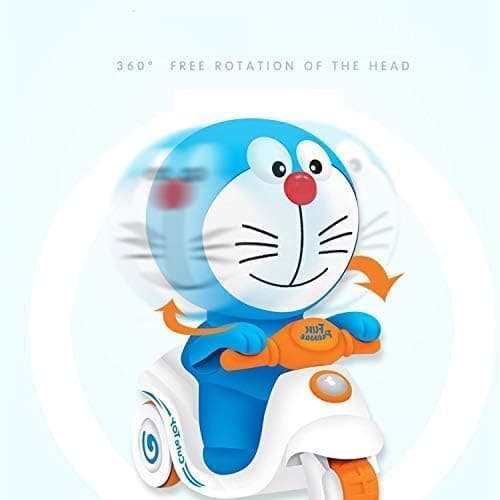 Doraemon Pressure Friction Toddler Car Toy, Push and Go Doraemon Scooter Toy for Kids (Pack of 1) — view 3