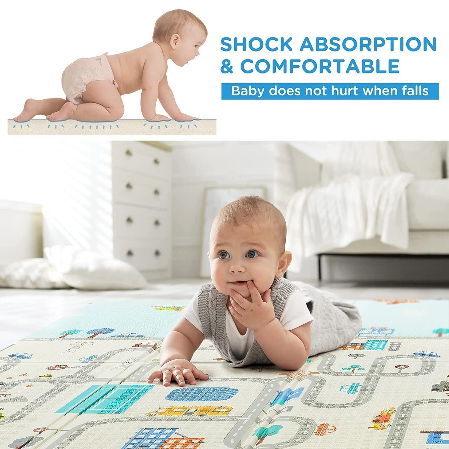 Double Sided Water Proof Extra Large Fordable Foam Baby Play Mat