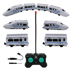 High Speed Remote Controlled Real Looking Bullet Train with LED Flash Light and Rechargeable Battery