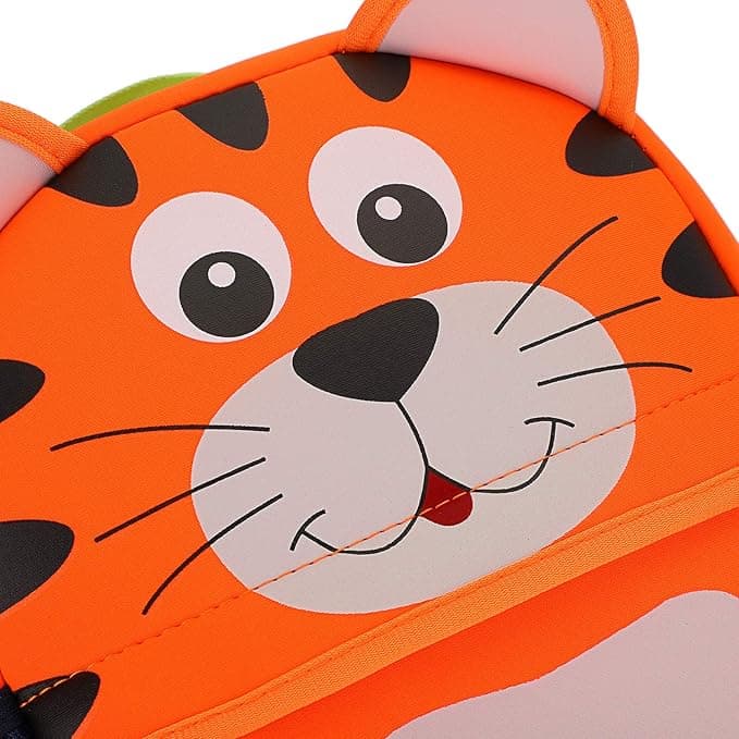 Tiger Toddler Backpack Baby Boys Girls Kindergarten Pre School Bags Cute Neoprene Cartoon Backpacks for Kids — view 5