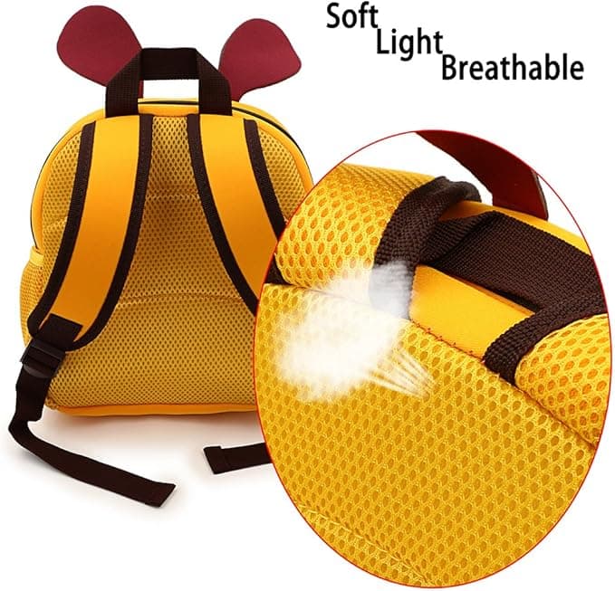 Puppy Toddler Backpack Baby Boys Girls Kindergarten Pre School Bags Cute Neoprene Cartoon Backpacks for Kids — view 5