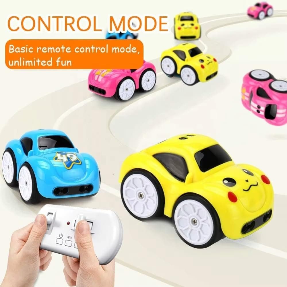 Magic Induction RC Intelligent Sensor Car – 2.4GHz Remote Control Mini Car with Smart Music & LED Lighting, Line Sensing Infrared Following CAr — view 4