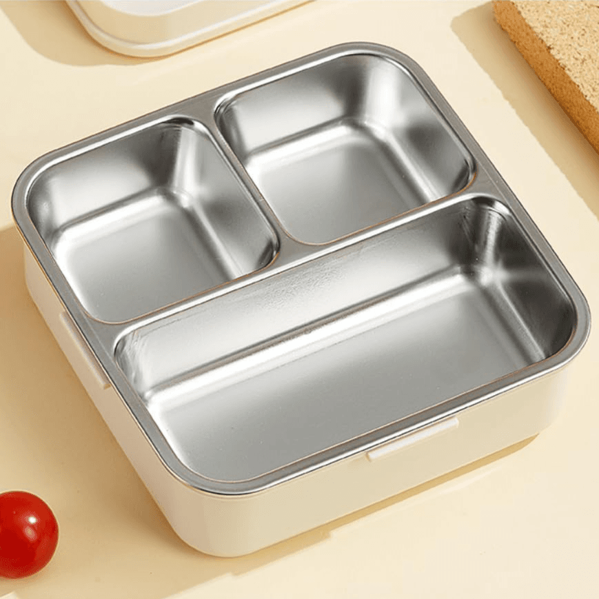 Carnival Stainless Steel Lunch Box - Cat